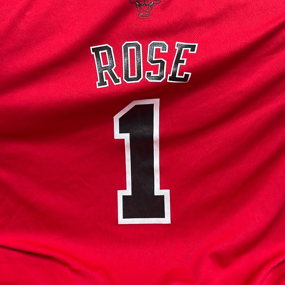 Adidas brand Chicago Bulls Jersey 2011 Derrick Rose MVP year